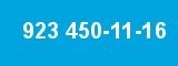 923 450-11-16 923 450-11-16